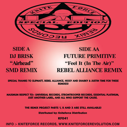 Brisk - 'The Remixes' Part 4 - Remix Records & Kniteforce (12")