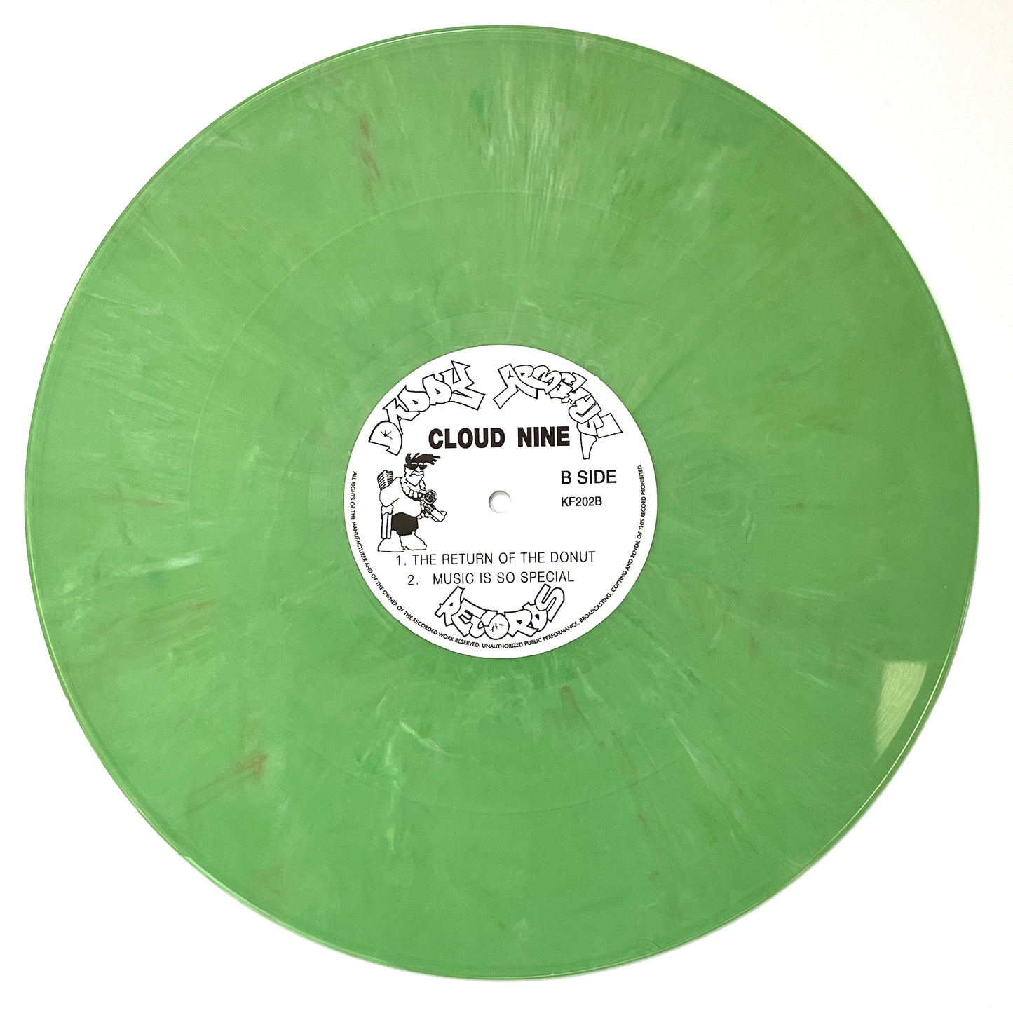 Cloud 9 - Blacka' Shade Of Dub - Daddy Armshouse Records (12" Green Marbled)