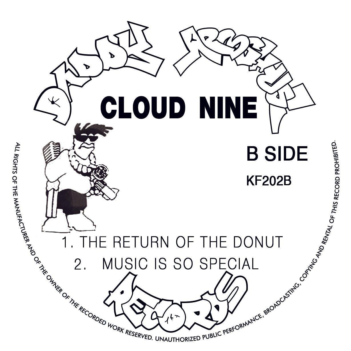 Cloud 9 - Blacka' Shade Of Dub - Daddy Armshouse Records (12" Green Marbled)