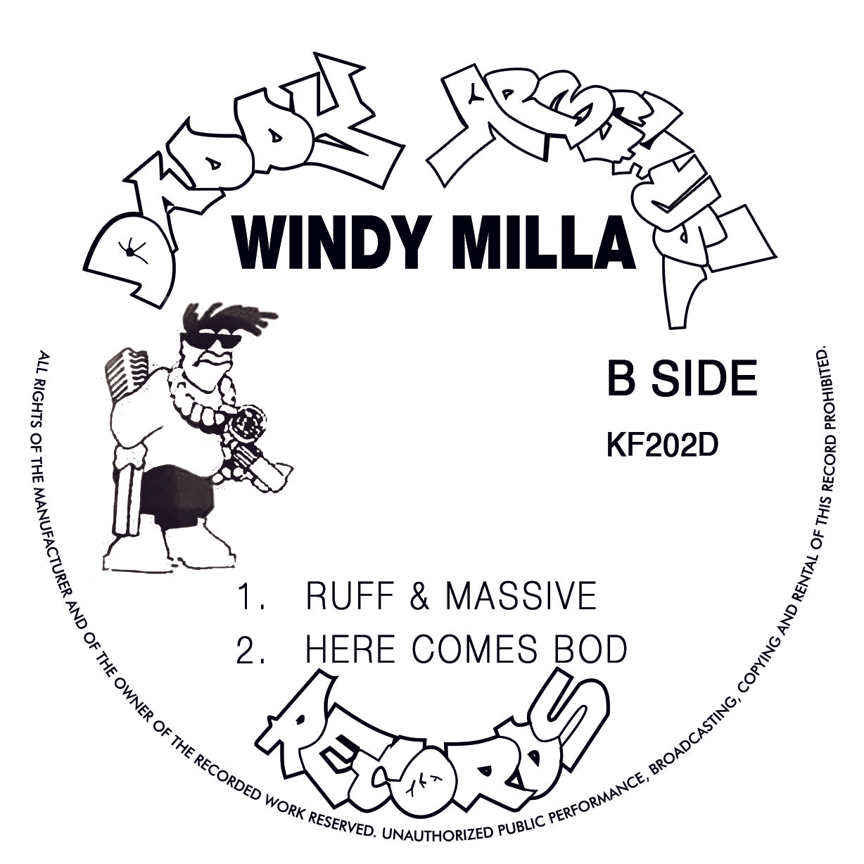 Windy Milla - Lost In The Junction EP - Daddy Armshouse Records (12" Purple Marbled)