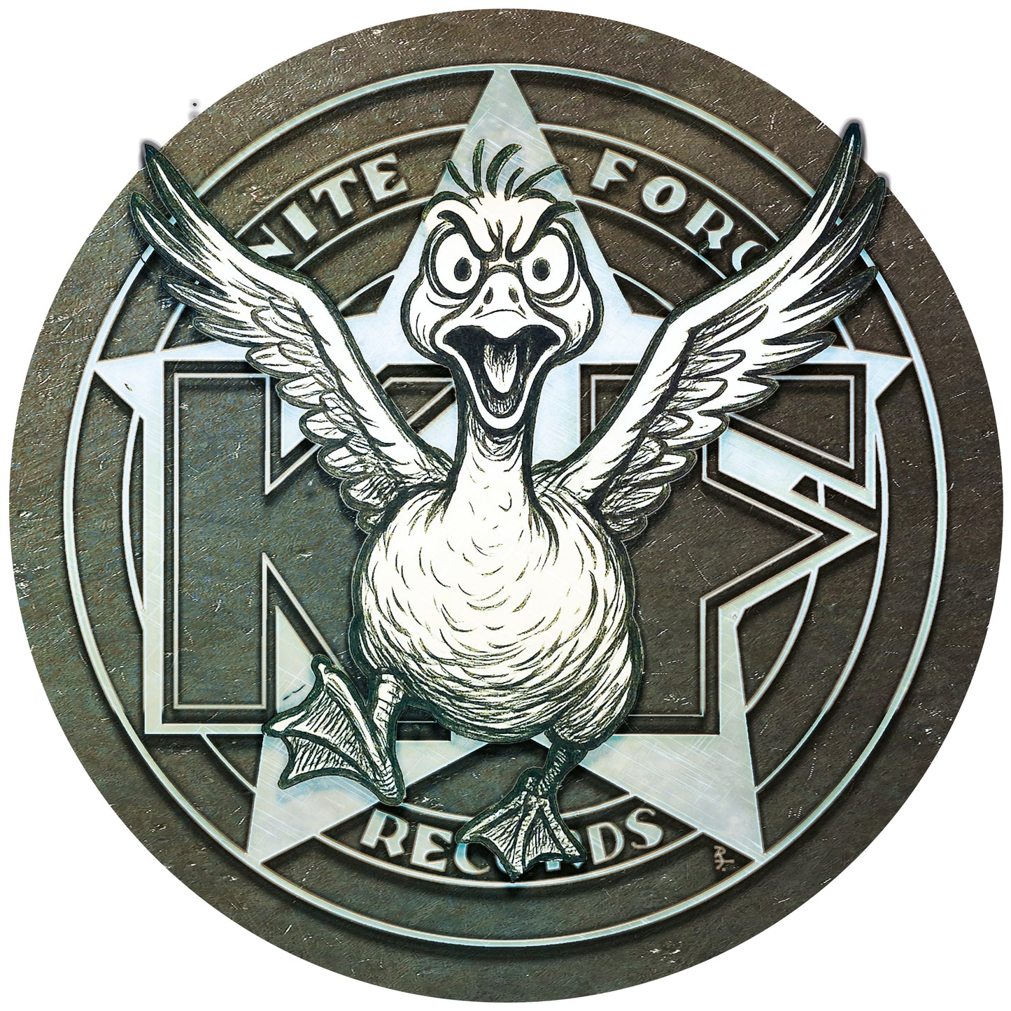 Nicky Blackmarket - Wild Geese - Kniteforce Records (12" Picture Disc)