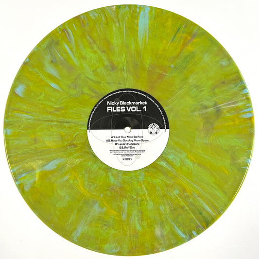 Nick OD (Nicky Blackmarket) - Spam Vol 1 - Kniteforce Records (12") (Green Marbled)