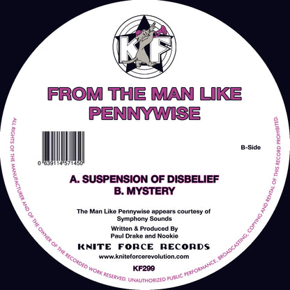 The Man Like The Pennywise - Suspension Of Disbelief / Mystery (12")