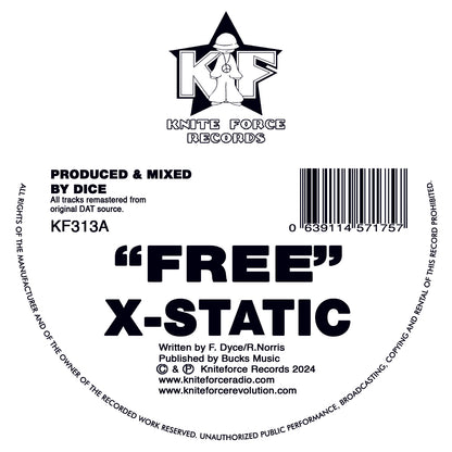 X-Static - Free - Kniteforce Records (12")