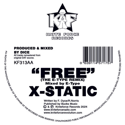 X-Static - Free - Kniteforce Records (12")