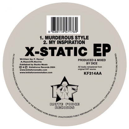 X-Static - X-Static EP - Kniteforce Records (12")