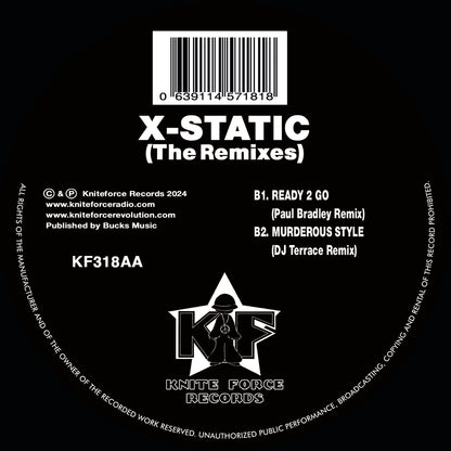 X-Static - Murderous Style Remixes - Kniteforce Records (12")