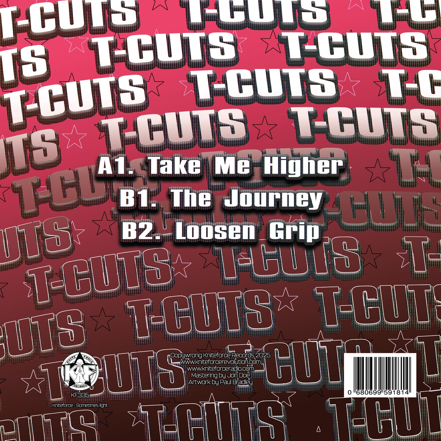 T-Cuts - Take Me Higher - Kniteforce Records (12")