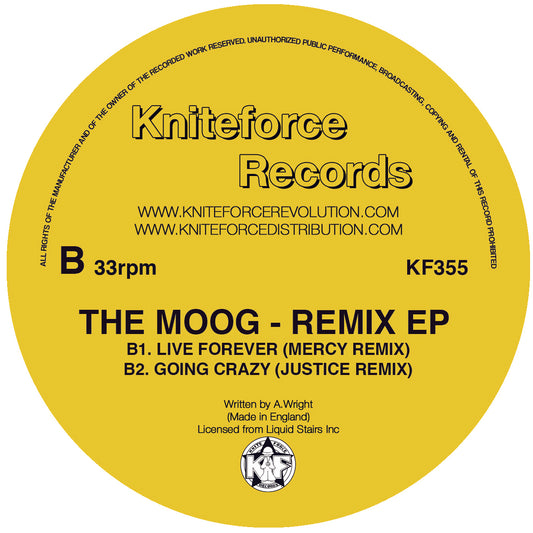 The Moog - Remix EP - Kniteforce Records (12")