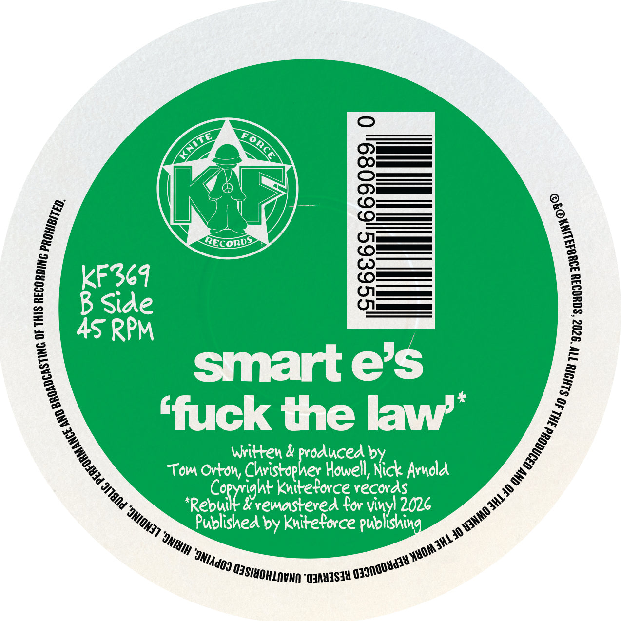 Smart E's - Bogus Journey - Kniteforce Records (12")