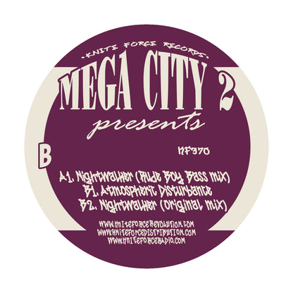 Mega City 2 - Nightwalker EP - Kniteforce Records (12")