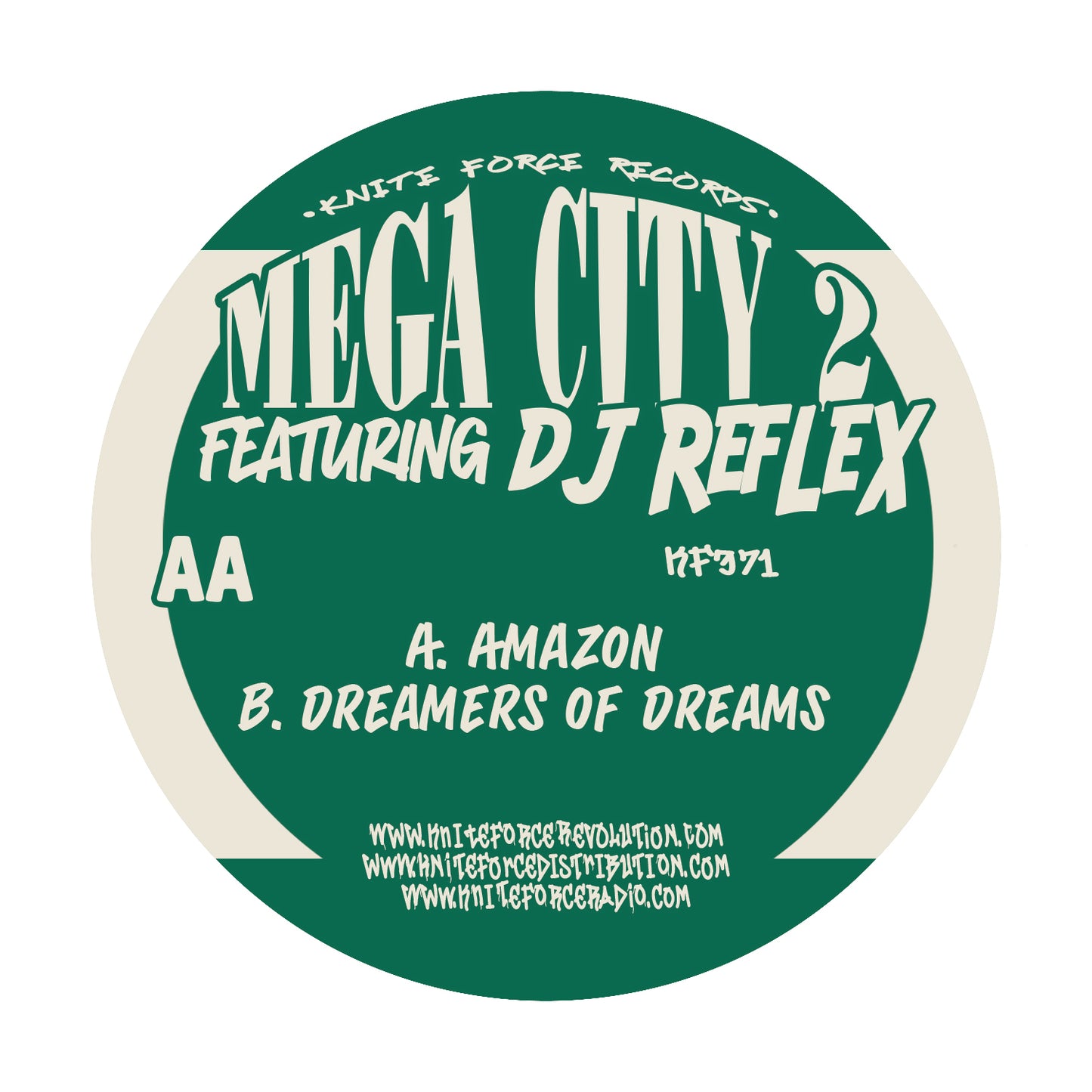 Mega City 2 - Amazon EP - Kniteforce Records (12")