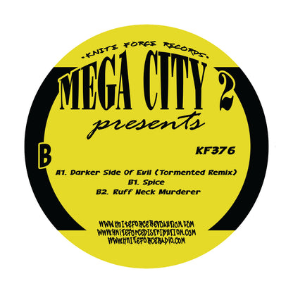 Mega City 2 - Darker Side Of Evil EP - Kniteforce Records (12") - Vinyl Junkie UK