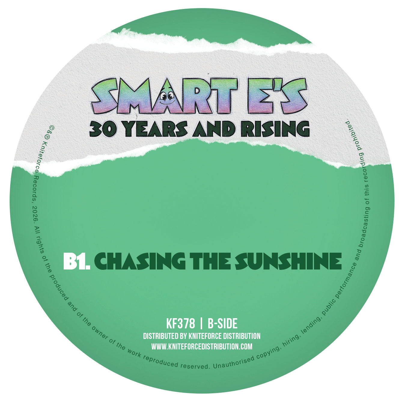 Smart E's - 30 Years And Rising - Kniteforce Records (Album, 3x12", Hexadecagon Shaped)