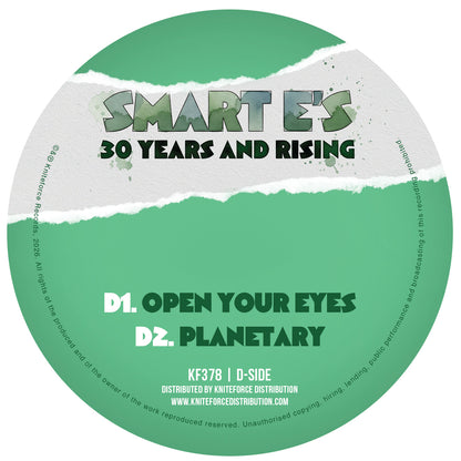 Smart E's - 30 Years And Rising - Kniteforce Records (Album, 3x12", Hexadecagon Shaped)