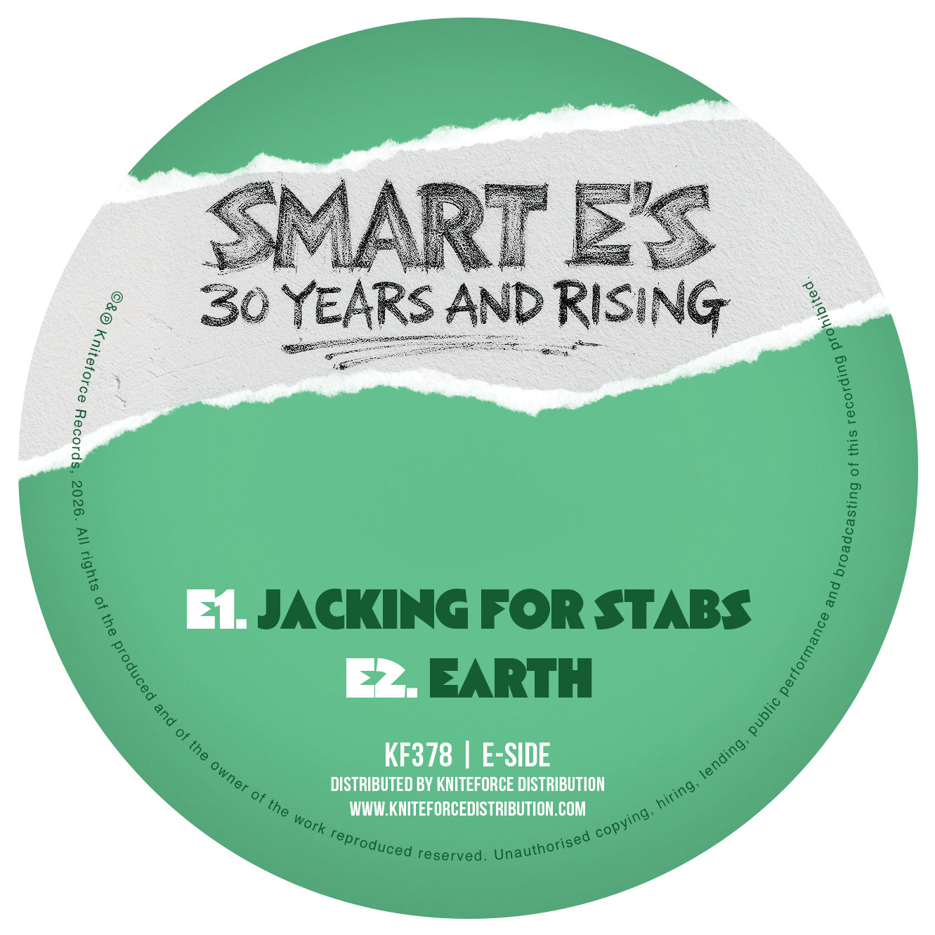 Smart E's - 30 Years And Rising - Kniteforce Records (Album, 3x12", Hexadecagon Shaped)