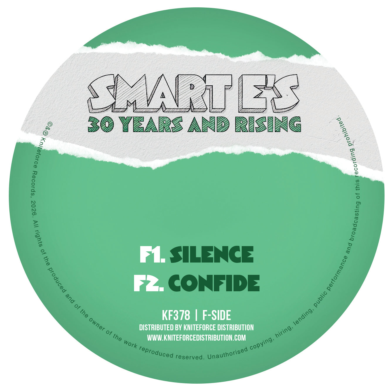 Smart E's - 30 Years And Rising - Kniteforce Records (Album, 3x12", Hexadecagon Shaped)