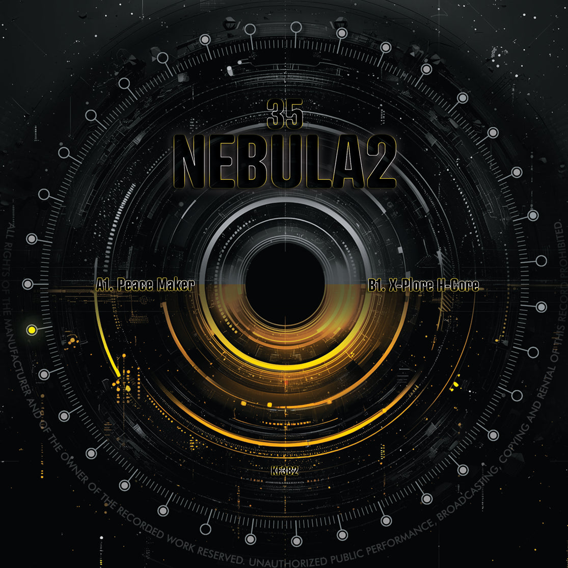 Nebula II - Peace Maker / X-Plore H-Core - Kniteforce Records (12")