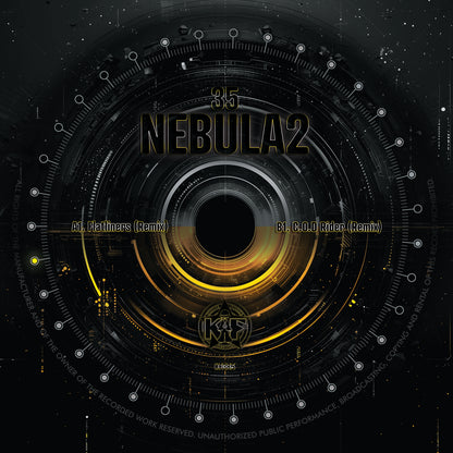 Nebula II - Flatliners (Remix) / C.O.D. Rider (Remix) - Kniteforce Records (12")