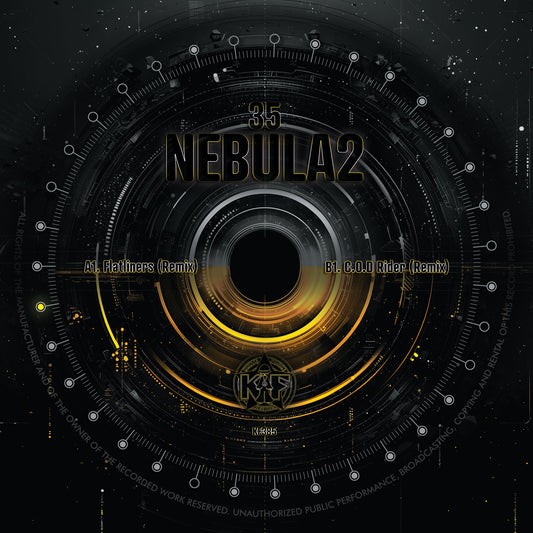 Nebula II - Flatliners (Remix) / C.O.D. Rider (Remix) - Kniteforce Records (12")