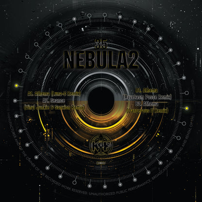 Nebula II - New Remixes EP - Kniteforce Records (12")