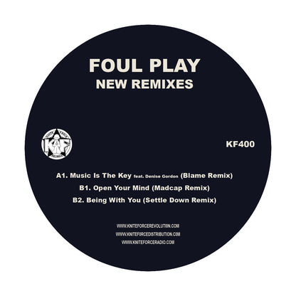 Foul Play - New Remixes - Kniteforce Records (12") - Vinyl Junkie UK