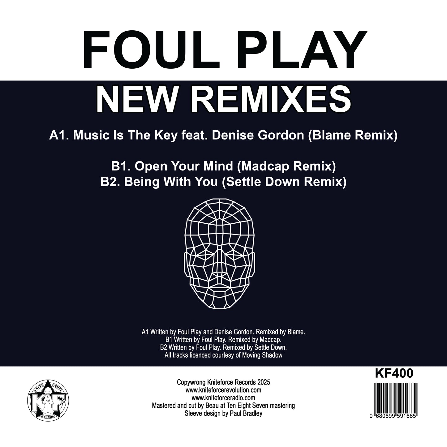 Foul Play - New Remixes - Kniteforce Records (12") - Vinyl Junkie UK