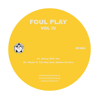 Foul Play - Vol IV - Kniteforce Records (12")