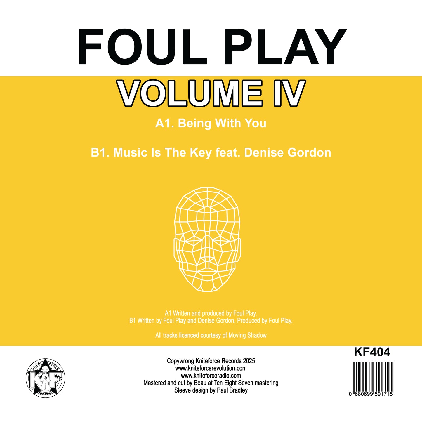 Foul Play - Vol IV - Kniteforce Records (12")