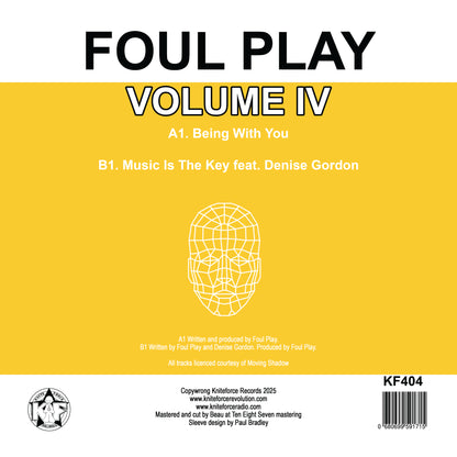 Foul Play - Vol IV - Kniteforce Records (12")