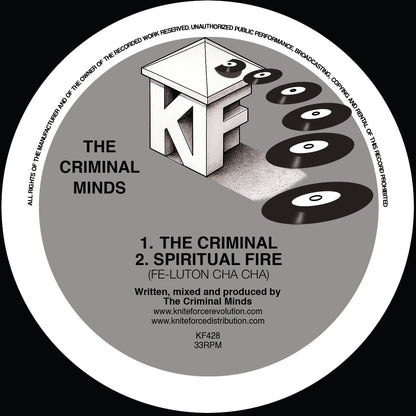 The Criminal Minds - The Criminal - Kniteforce Records (12")