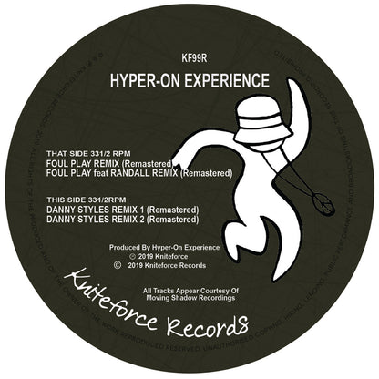Hyper On Experience - Lords Of The Null Lines (The Complete & Bootlegged Remixes EP) - Kniteforce Records (12") - Vinyl Junkie UK