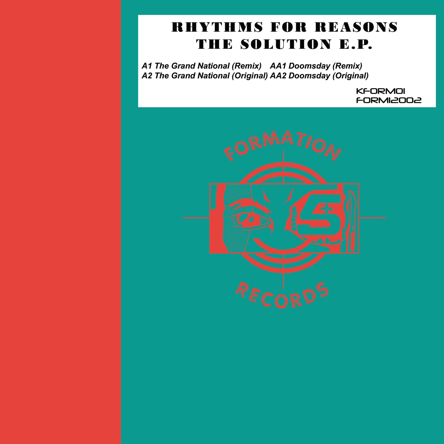 Rhythm For Reasons - The Solution EP - Kniteforce Records (12")