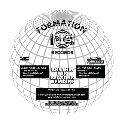 Rhythm For Reasons - Remixes - Kniteforce Records (12")