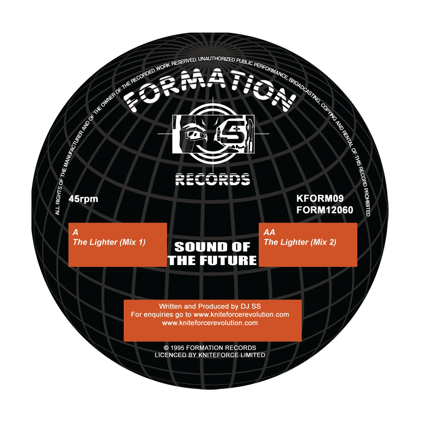 Sound Of The Future - The Lighter - Kniteforce Records (12")