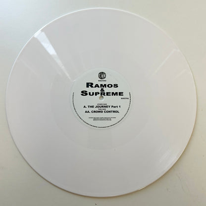 Ramos - The Journey Part 1 / Crowd Control - Kniteforce Records (12",  White Vinyl)