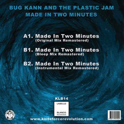 Bug Kann & The Plastic Jam - Made In Two Minutes - Labello Blanco Recordings (12")