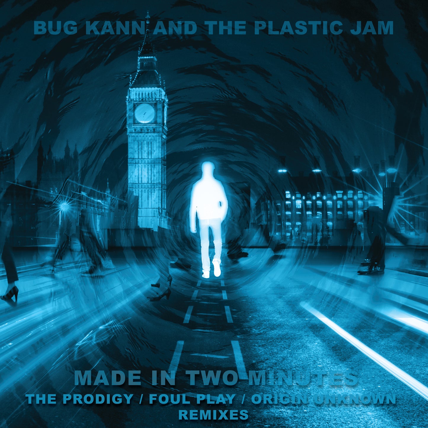 Bug Kann & The Plastic Jam - Made In Two Minutes (The Prodigy / Foul Play / Origin Unknown Remixes) - Labello Blanco Recordings (12")