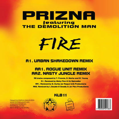 Prizna - Fire - Kniteforce Records (12")