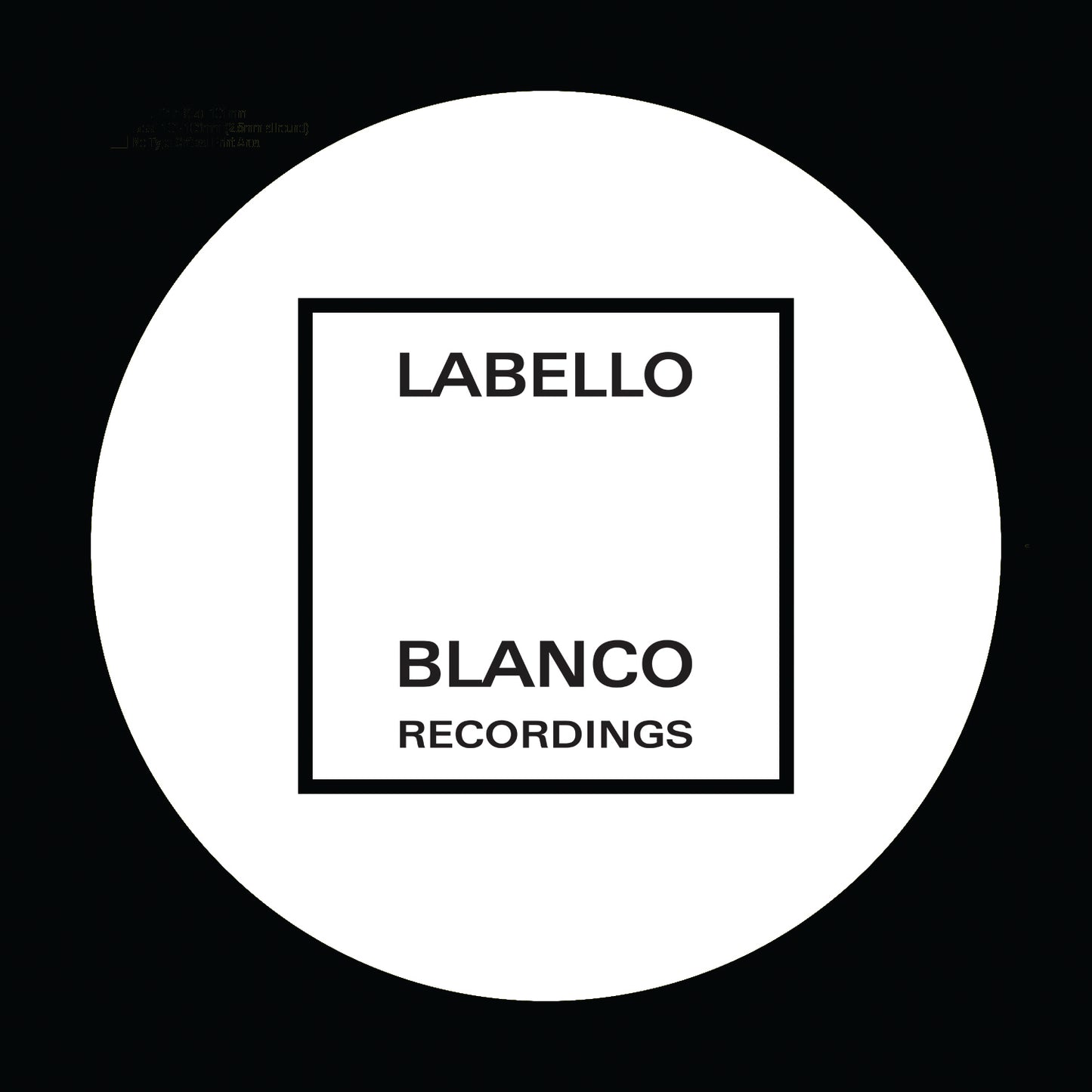 Unknown Artist - Untitled - Labello Blanco (12")