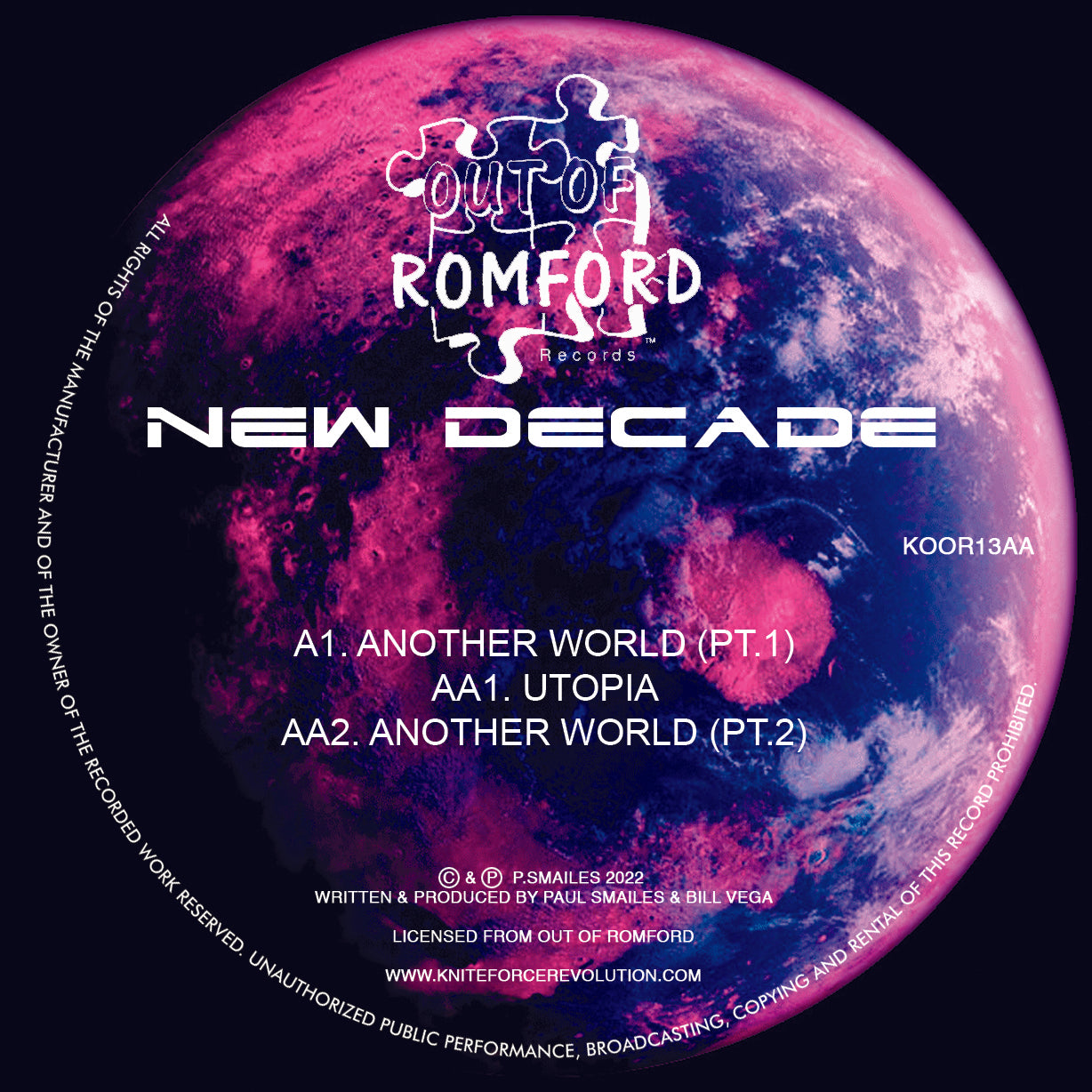 New Decade - Another World EP (12", EP)