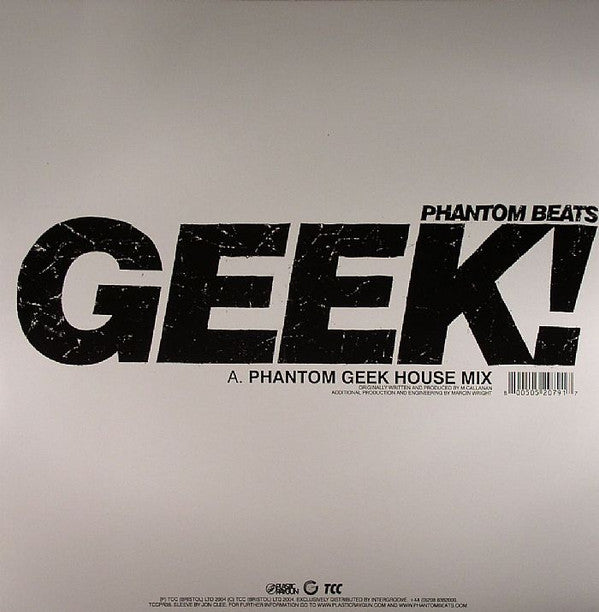 Phantom Beats - Geek! (12")