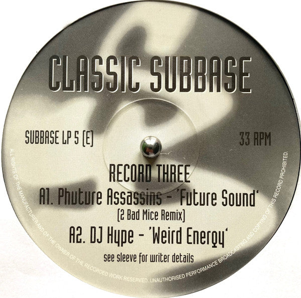 Various - Classic Subbase - Suburban Base Records (12", 33 ⅓ RPM, Compilation)