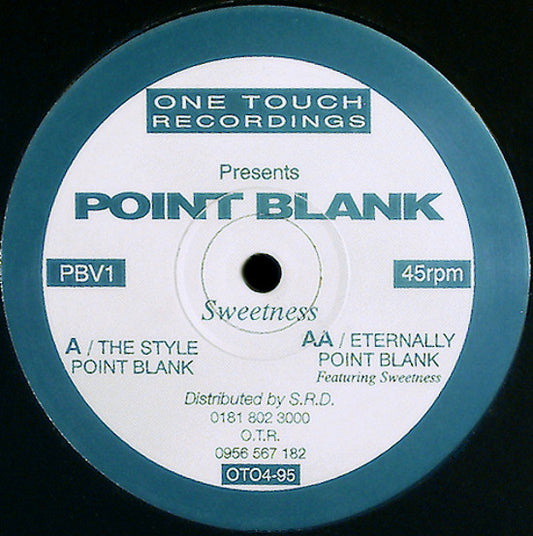 Point Blank (3) - The Style / Eternally - One Touch Recordings (12")