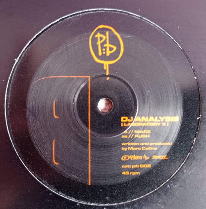 DJ Analysis - Laboratory X - Plan:b (12")