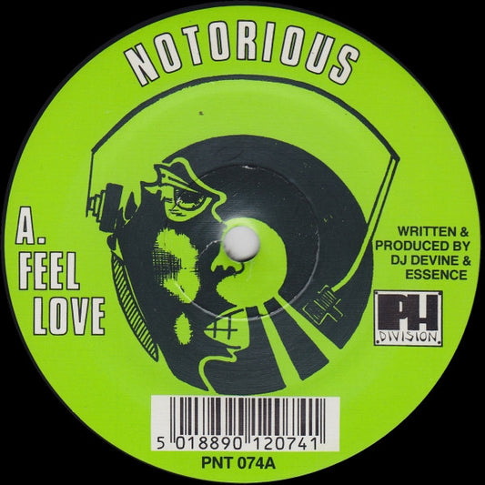 Notorious - Feel Love - Production House (12", Single Sided, Etched)