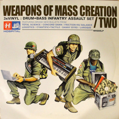 Various - Weapons Of Mass Creation Two - Hospital Records (3x12")