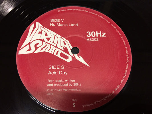 30Hz - No Man's Land / Acid Day (12")