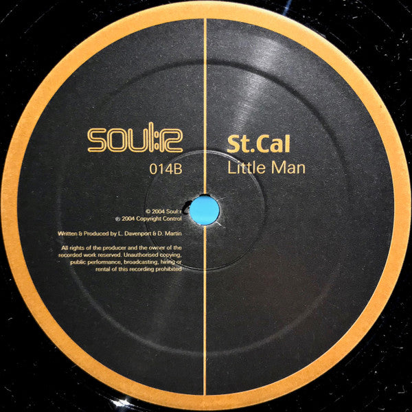 St.Cal - Red Light / Little Man - Soul:r (12")