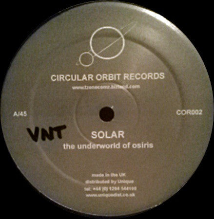 Solar - The Underworld Of Osiris / Sunspots - Circular Orbit Records (12")